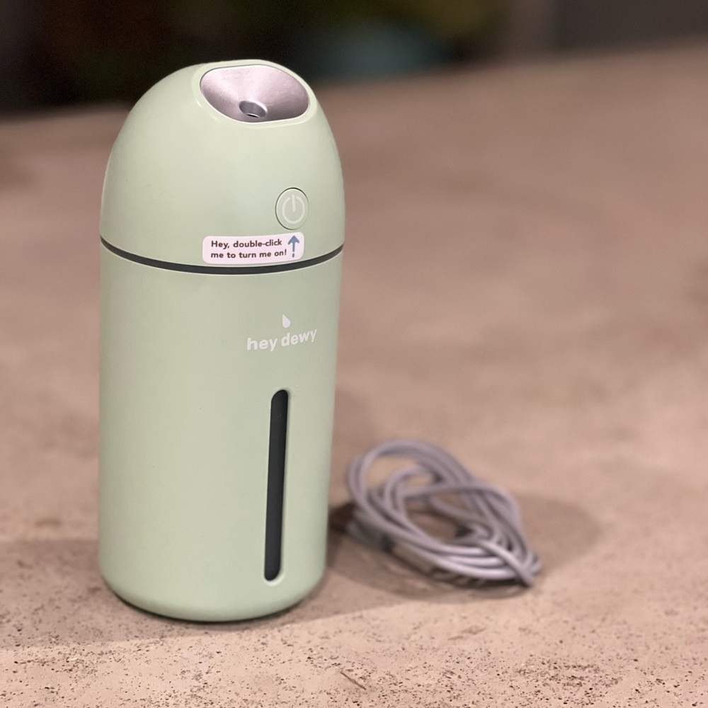 Hey Dewy Sage Portable Humidifier Mint Green